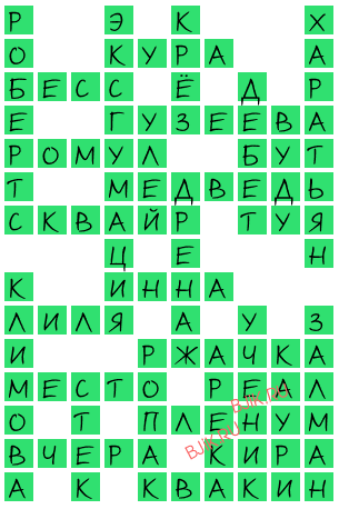 сканворд 18609
