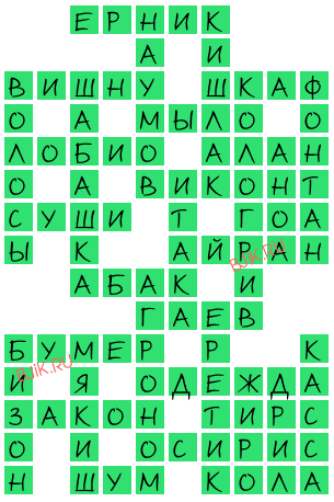 сканворд 18611