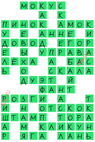 сканворд 18626