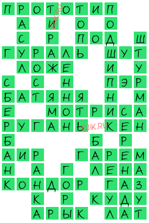 сканворд 18655