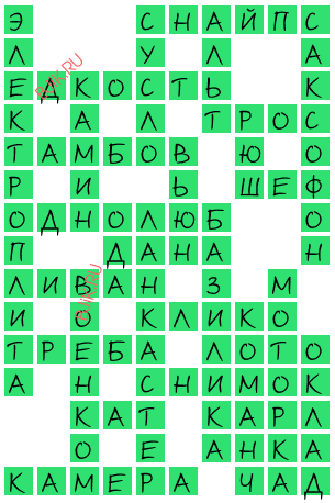 сканворд 18661