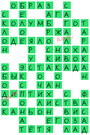 сканворд 18663