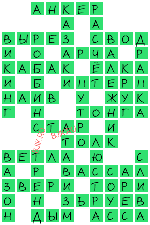 сканворд 18671