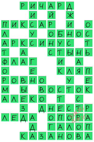 сканворд 18675
