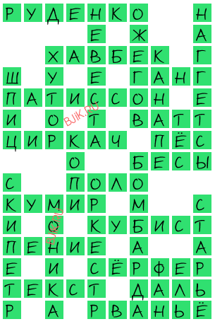 сканворд 18677
