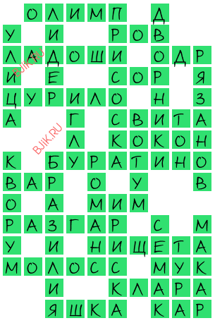 сканворд 18693