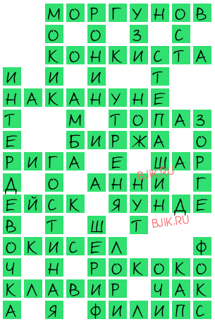 сканворд 18704