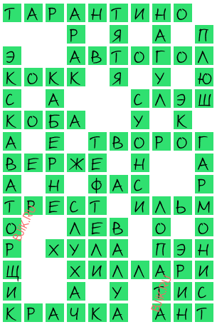 сканворд 18726