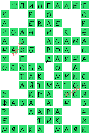 сканворд 18742