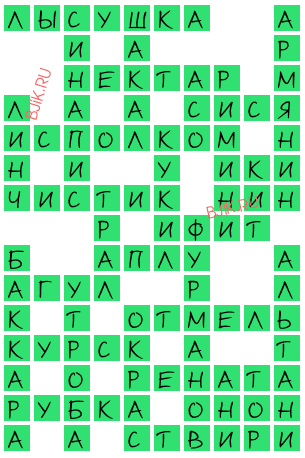 сканворд 18746