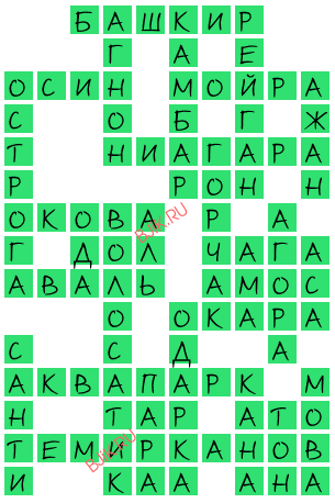 сканворд 18768