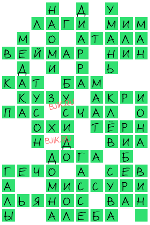 сканворд 18788