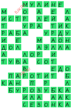 сканворд 18815