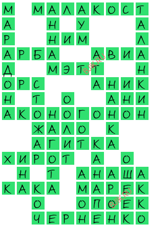 сканворд 18841