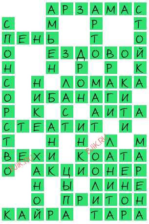 сканворд 18905