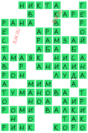 сканворд 18907