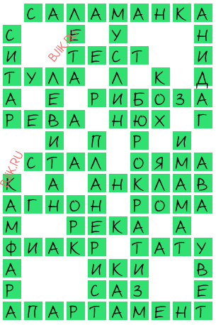 сканворд 18954
