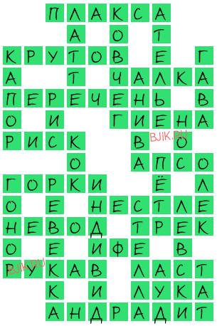 сканворд 18971