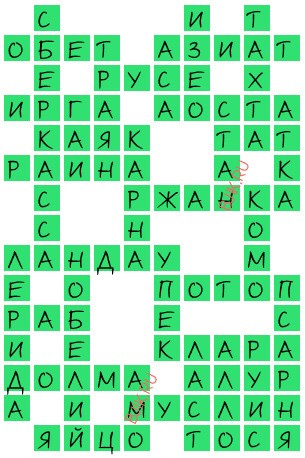 сканворд 18995