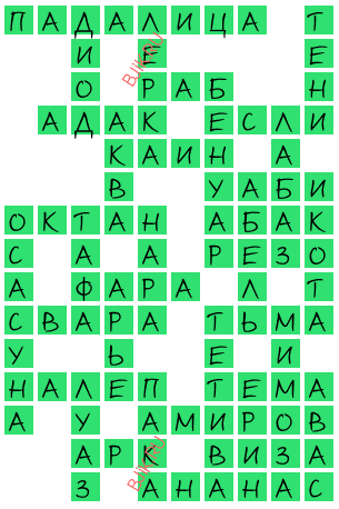 сканворд 19034