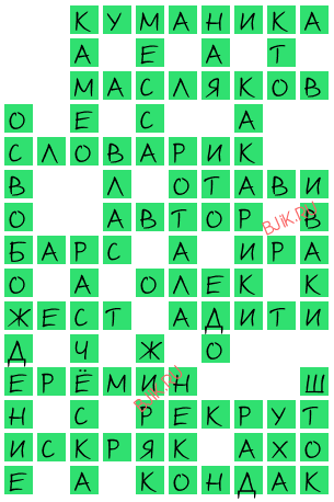 сканворд 19050