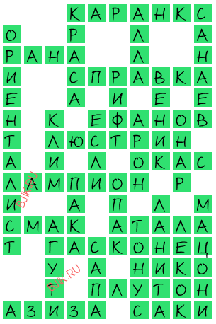 сканворд 19054