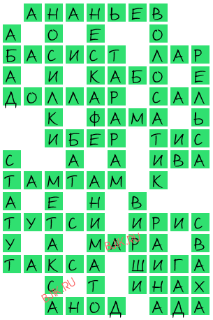 сканворд 19055