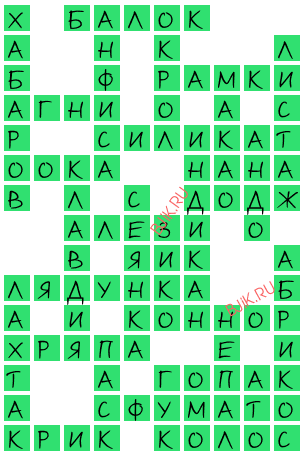 сканворд 19096