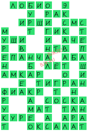 сканворд 19136
