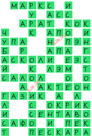 сканворд 19145
