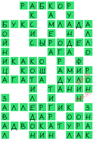 сканворд 19175