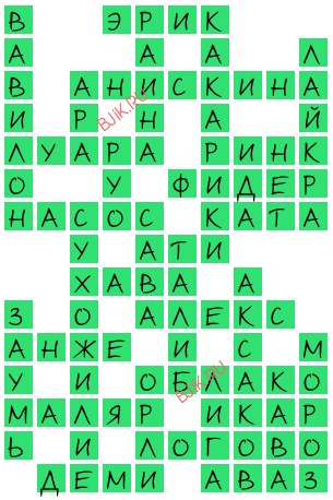 сканворд 19177