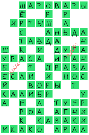 сканворд 19186