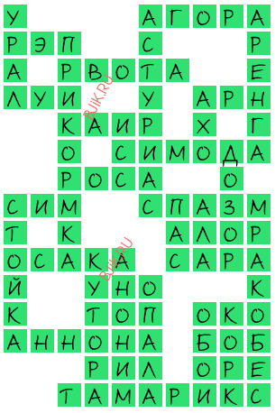 сканворд 19245