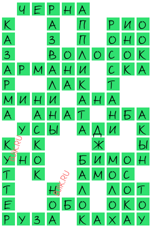 сканворд 19296