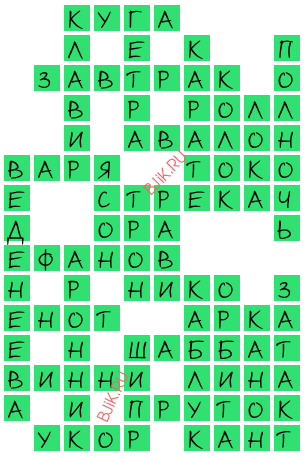 сканворд 19305