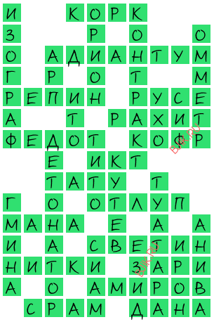 сканворд 19342