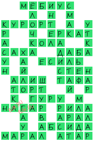 сканворд 19393