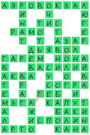 сканворд 19437