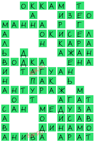сканворд 19447