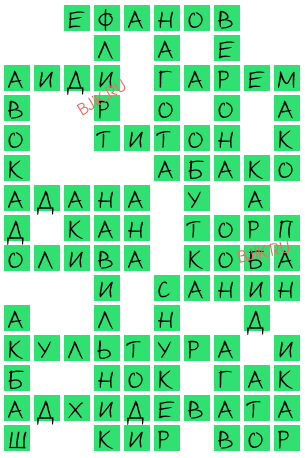 сканворд 19489