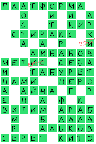 сканворд 19506