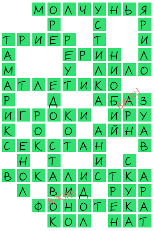 сканворд 19547