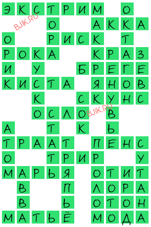 сканворд 19573