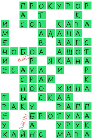 сканворд 19596