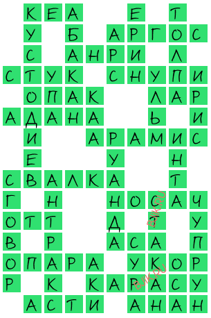 сканворд 19604