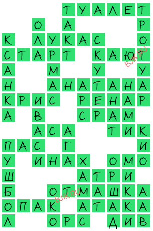 сканворд 19612