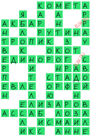 сканворд 19626
