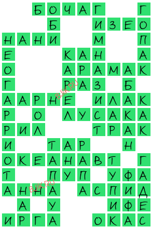 сканворд 19697