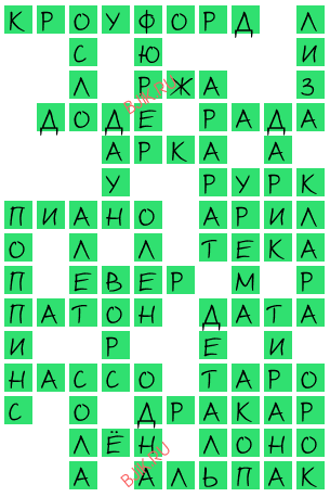 сканворд 19752